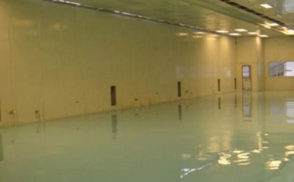 海晏自流平环氧地坪中涂