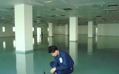 如何检测环氧地坪厚度和海晏环氧地坪用量